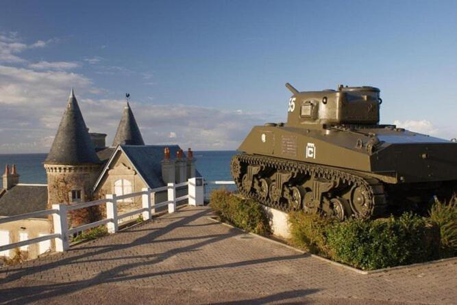 Embruns - F2 400M De La Mer - Juno Beach Bernieres-sur-Mer Экстерьер фото